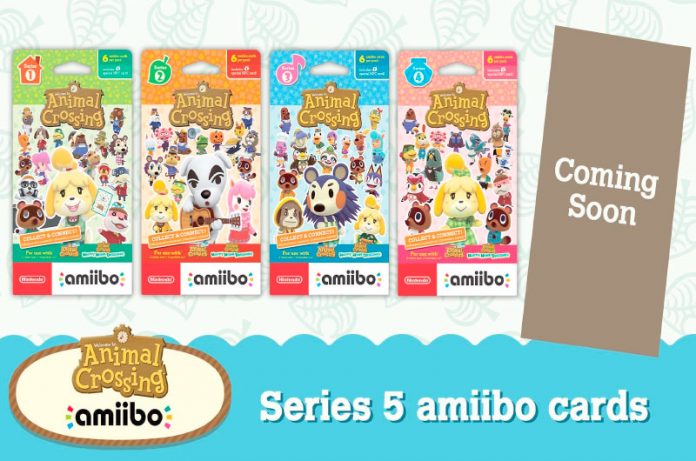 Animal Crossing recibirá las tarjetas amiibo de la serie 5